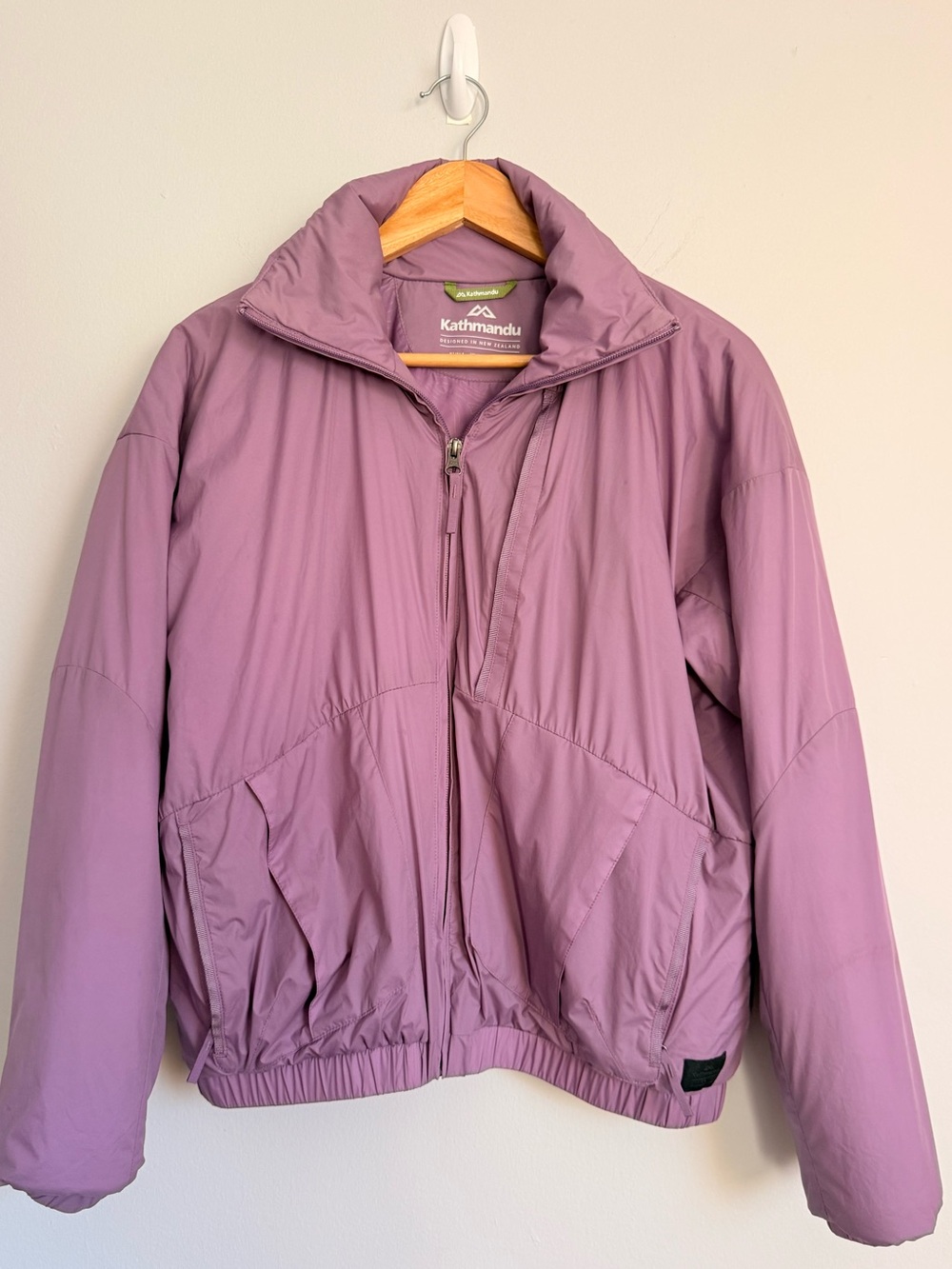 Kathmandu Kainoa Insulated Jacket Pertex PrimaLoft Purple US 6 (S) NWOT